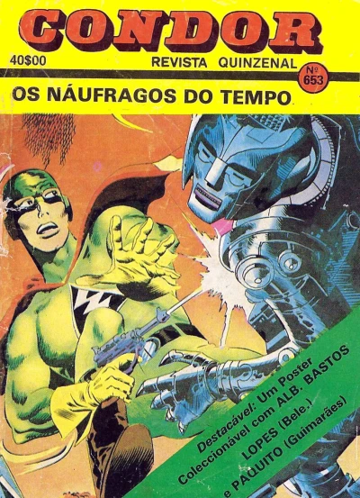 Cover of Os naufragos do tempo