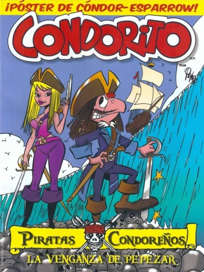 Cover of Piratas Condoreños- La venganza de Pepezar