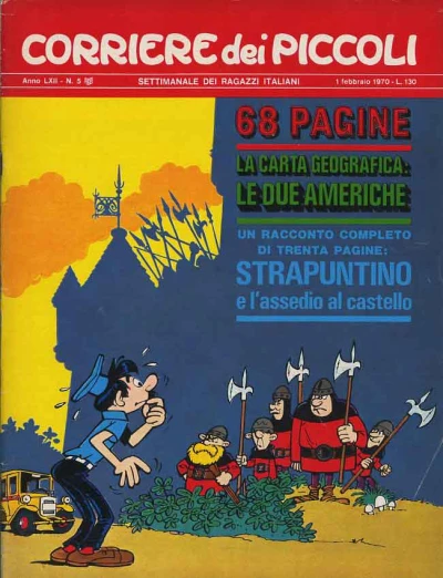 Cover of Strapuntino e l'assedio al castello