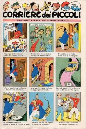 Cover of Supplemento al Numero 6 del Corriere dei Ragazzi