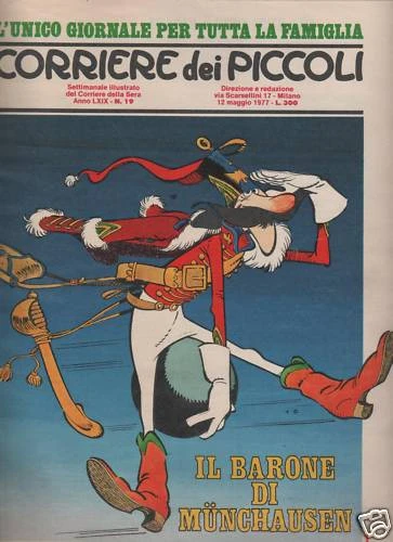 Cover of Il Barone di Münchausen