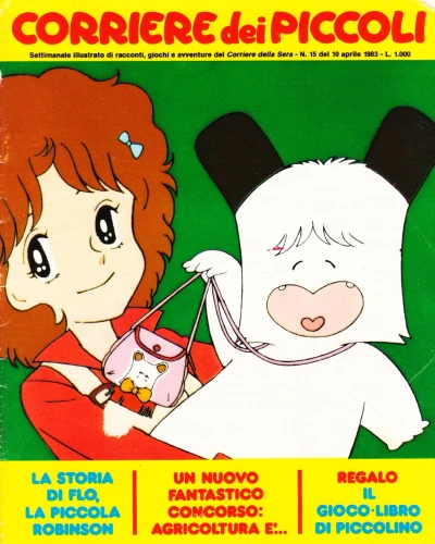 Cover of La Storia di Flo, la Piccola Robinson
