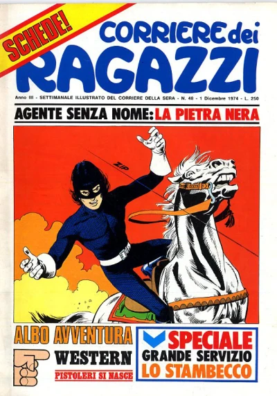 Cover of Agente Senza Nome: la pietra nera
