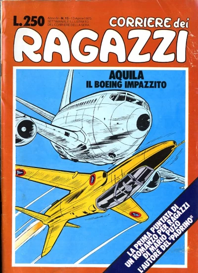 Cover of Aquila il boeing impazzito