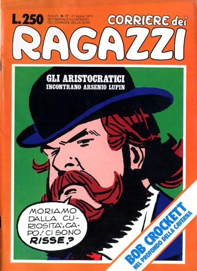 Cover of Gli Aristocratici incontrano Arsenio Lupin