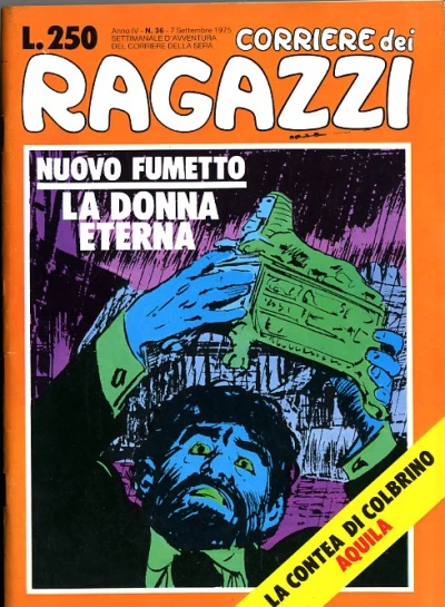 Cover of Nuovo fumetto La donna eterna