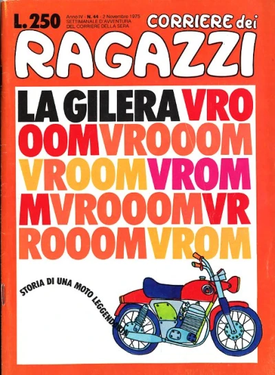 Cover of La Gilera storia di una moto leggendaria