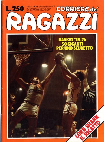 Cover of Basket '75-'76: 50 giganti per uno scudetto