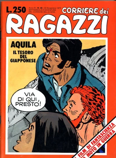 Cover of Aquila il tesoro del Giapponese
