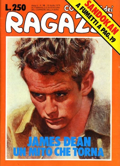 Cover of James Dean un mito che torna