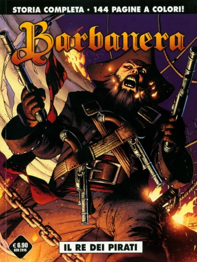 Cover of Barbanera: Il re dei pirati