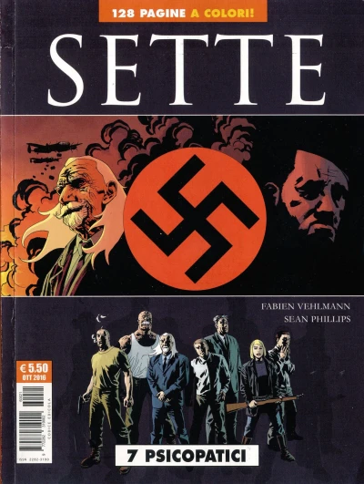Cover of Sette: 7 psicopatici; 7 ladri
