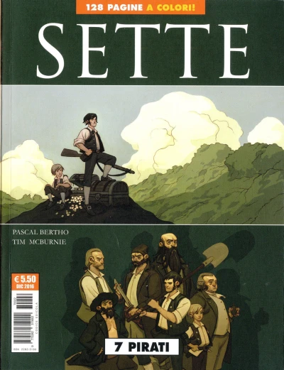 Cover of Sette 2: 7 pirati; 7 missionari