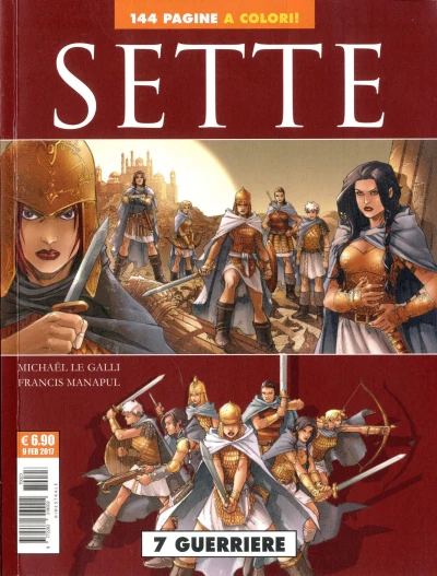 Cover of Sette 3: 7 guerriere; 7 yakuza