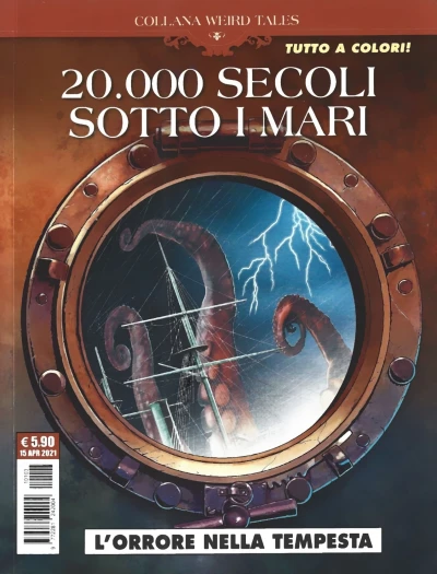 Cover of Collana Weird Tales: 20.000 secoli sotto i mari: L'orrore nella tempesta