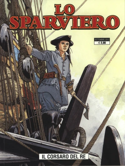 Cover of Lo sparviero 4: Il corsare del re