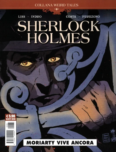 Cover of Sherlock Holmes: Moriarty vive ancora