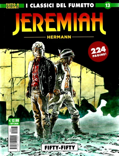 Cover of Jeremiah 13: Fifty-fifty