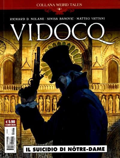 Cover of Vidocq: Il suicidio di Notre Dame