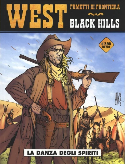 Cover of West - Fumetti di frontiera 1: Black Hills: La danza degli spiriti