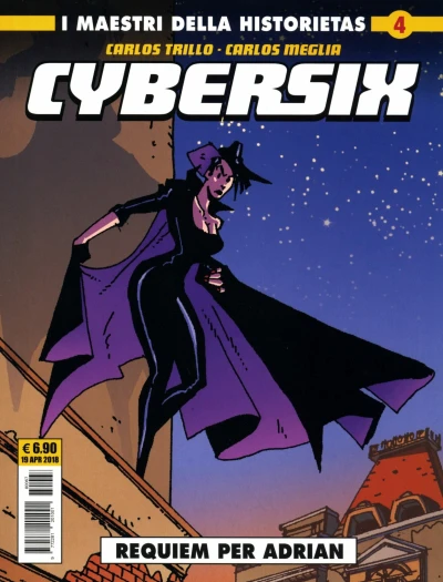 Cover of Cybersix 4: Requiem per Adrian