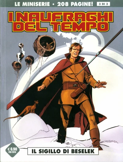 Cover of I naufraghi del tempo 3: Il sigillo di Beselek