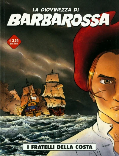 Cover of La giovinezza di Barbarossa 1: I fratelli della costa