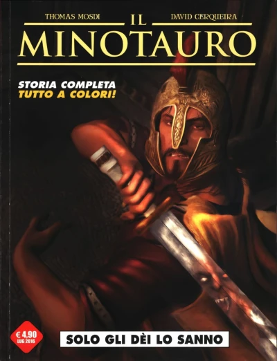 Cover of Il minotauro 1: solo gli dèi lo sanno