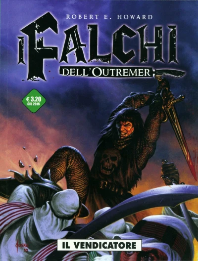 Cover of I falchi dell'Outremer: Il vendicatore