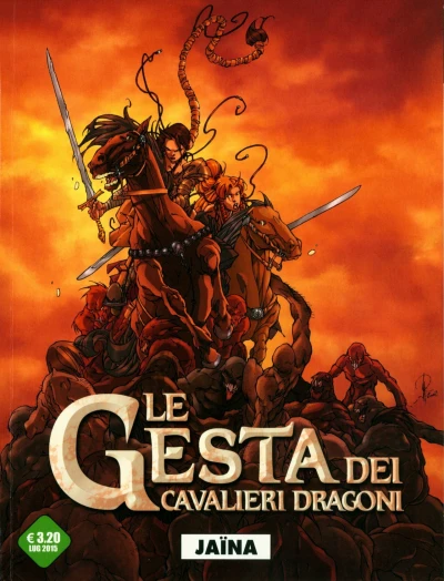 Cover of Le gesta dei cavalieri dragoni 1: Jaïna