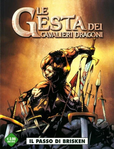 Cover of Le gesta dei cavalieri dragoni 2: Il passo di Brisken