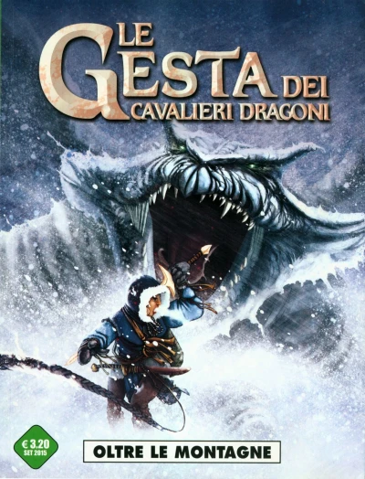 Cover of Le gesta dei cavalieri dragoni 3: Oltre le montagne