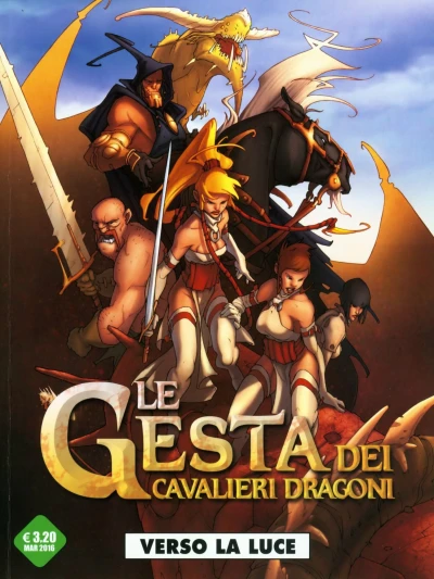 Cover of Le gesta dei cavalieri dragoni 5: Verso la luce