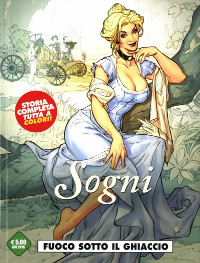 Cover of Sogni: Fuoco sotto il ghiaccio
