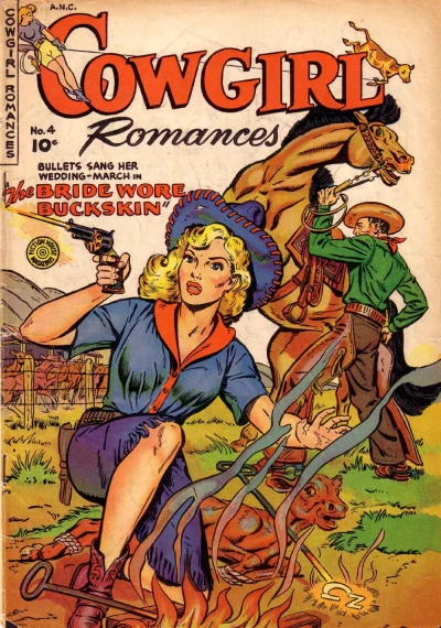 Cover of The Bride Wore Buckskin