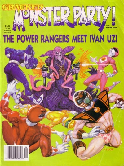 Cover of The Power Rangers Meet Ivan Uzi