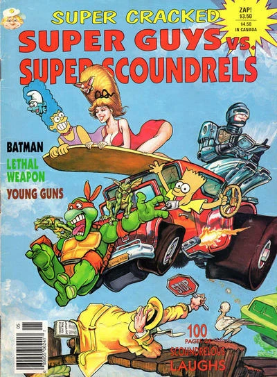 Cover of Super Guys vs. Super Scoundrels