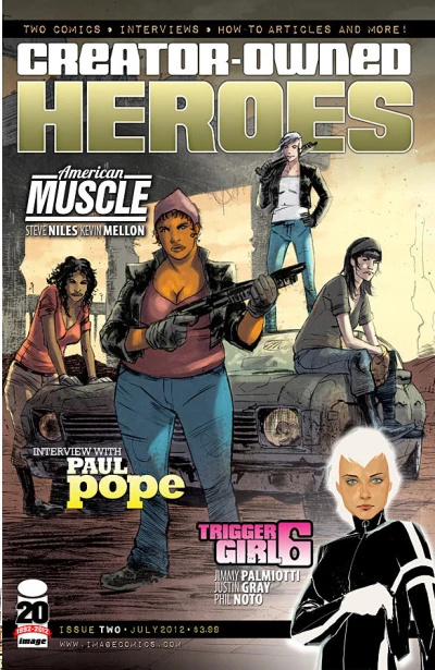 Cover of American Muscle #2; Trigger Girl 6 #2