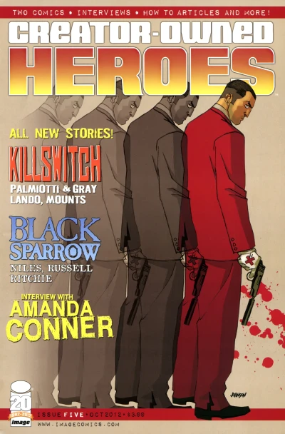 Cover of Black Sparrow #1; Killswitch #1