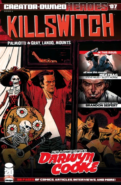 Cover of Killswitch #3; Meatbag #1