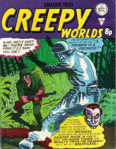 Cover of Creepy Worlds