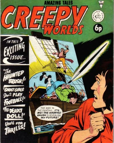 Cover of Creepy Worlds