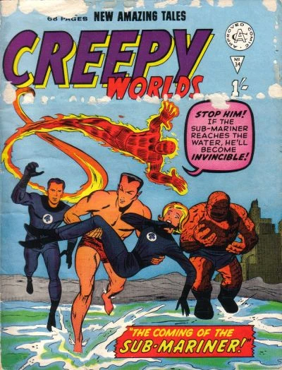 Cover of The Coming of the Sub-Mariner