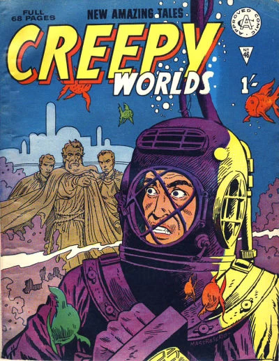 Cover of Creepy Worlds