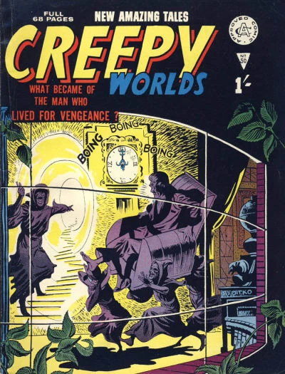 Cover of Creepy Worlds