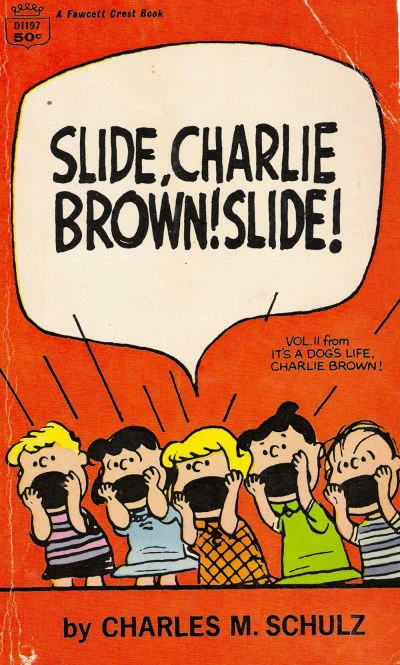 Cover of Slide, Charlie Brown! Slide!