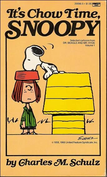 Cover of It's Chow Time, Snoopy
