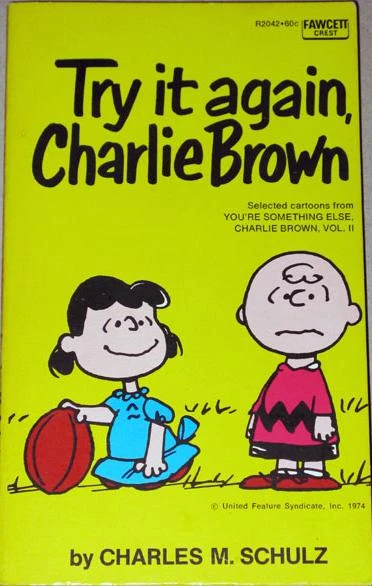 Cover of Try It Again, Charlie Brown