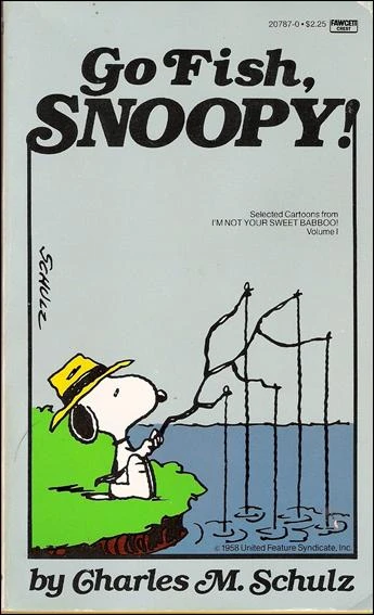 Cover of Go Fish, Snoopy!