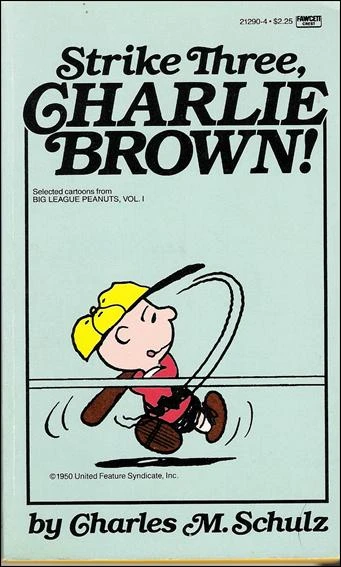 Cover of Strike Three, Charlie Brown!